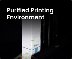 purified printing environment