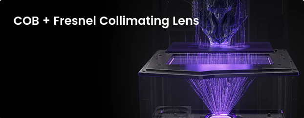 cob fresnel collimating lens