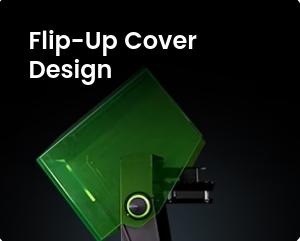 flip up cover design
