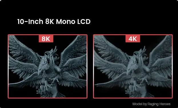 10-Inch 8K Mono Lcd