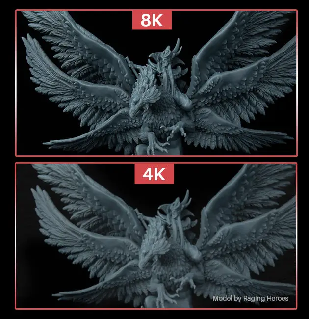 8K Vivid Details